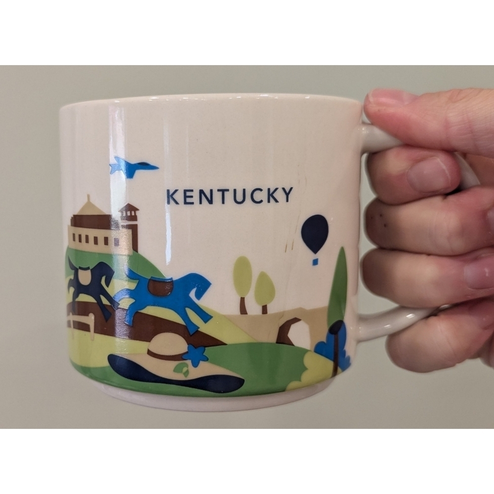 Starbucks KENTUCKY You Are Here Ceramic Mug